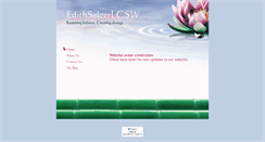 Desktop Screenshot of edithselzerlcsw.com
